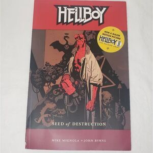 Hell Boy paperback graphic novel